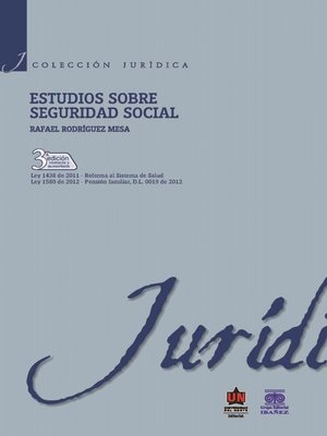 cover image of Estudios sobre seguridad social 3a. Ed